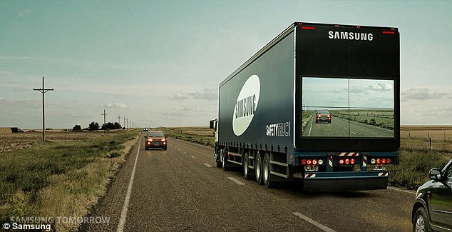 samsung see trough truck