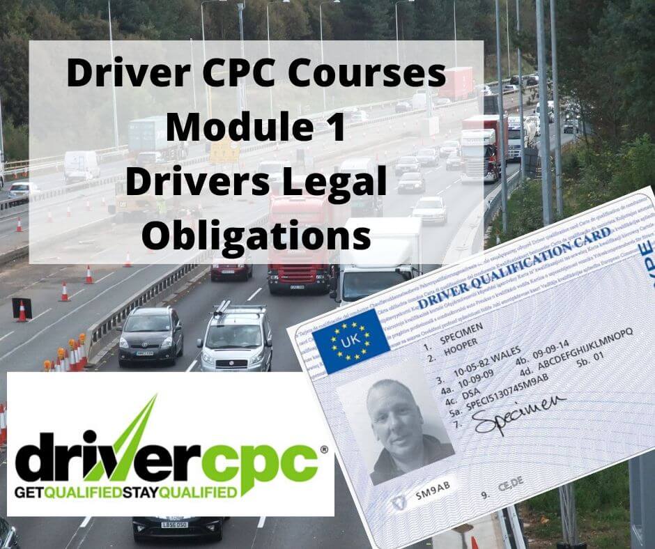 Driver CPC Drivers Legal Obligations